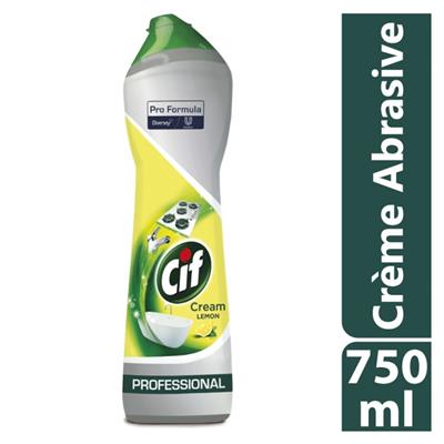 Cif Pro Formula Cream Lemon 8x0.75L