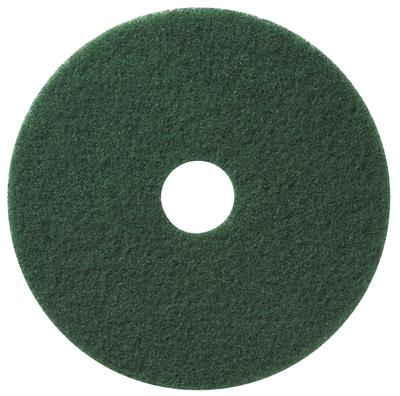 TASKI Americo Pad - Green 5x1stk. - 13" / 33 cm - Grøn - Skurerondel til vådskuring eller topskuring. Fjerner effektivt snavs og slidmærker fra meget snavsede gulve