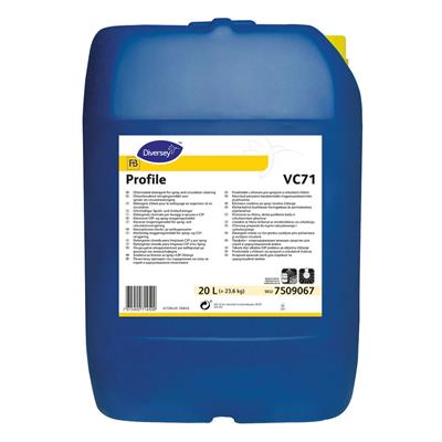 Profile VC71 20L - Klorineret CIP- og spray-rengøringsmiddel