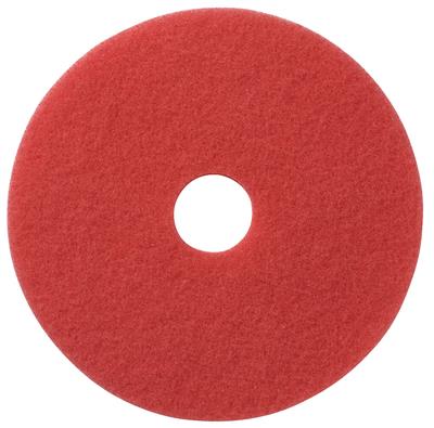 TASKI Americo Pad - Red 5x1stk. - 16" / 41 cm - Rød - Vaskerondel til daglig rengøring og sprayrengøring. Fjerner let snavs og slidmærker og giver samtidig høj glans