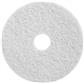 Twister Pad - White 2x1stk. - 14" / 36 cm - Hvid - Twister Hvid til grovrengøring og topskuring